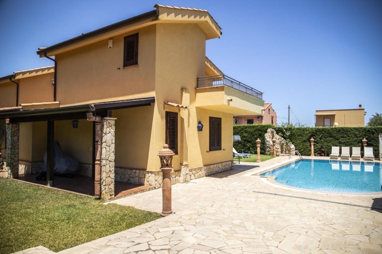 Dimora Fanale, Villa Esclusiva Con Piscina Privata - Fanale Rentals Altavilla Milicia Exterior photo