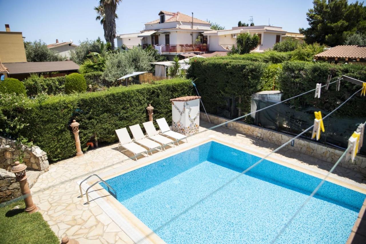 Dimora Fanale, Villa Esclusiva Con Piscina Privata - Fanale Rentals Altavilla Milicia Exterior photo